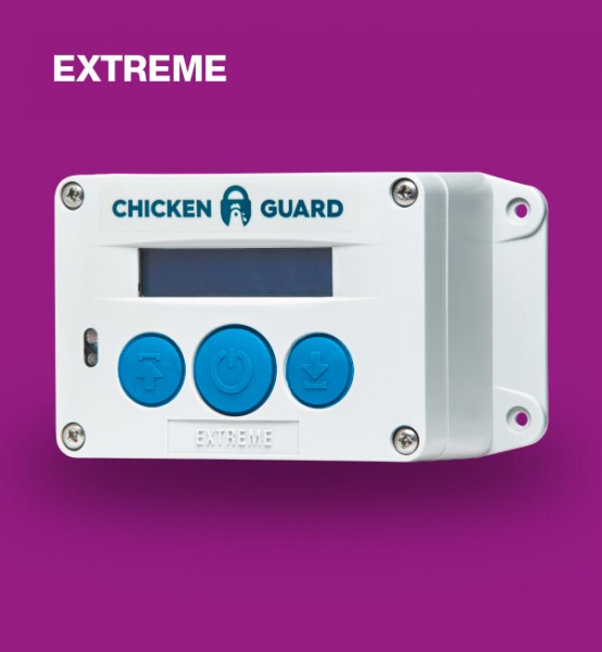 ChickenGuard Extreme, automatische Hühnerklappe