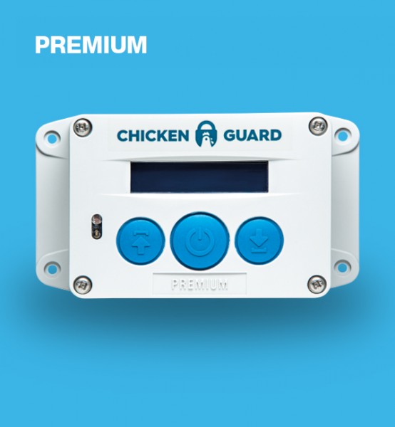 ChickenGuard Premium, automatische Hühnerklappe